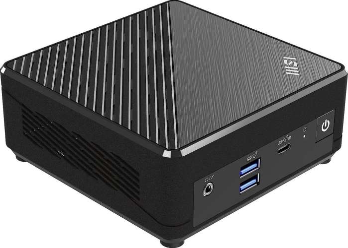 Неттоп MSI Cubi N ADL-019RU Intel N100,  DDR4 4ГБ, 128ГБ(SSD),  Intel UHD Graphics,  Windows 11 Pro,  черный [9s6-b0a911-220]
